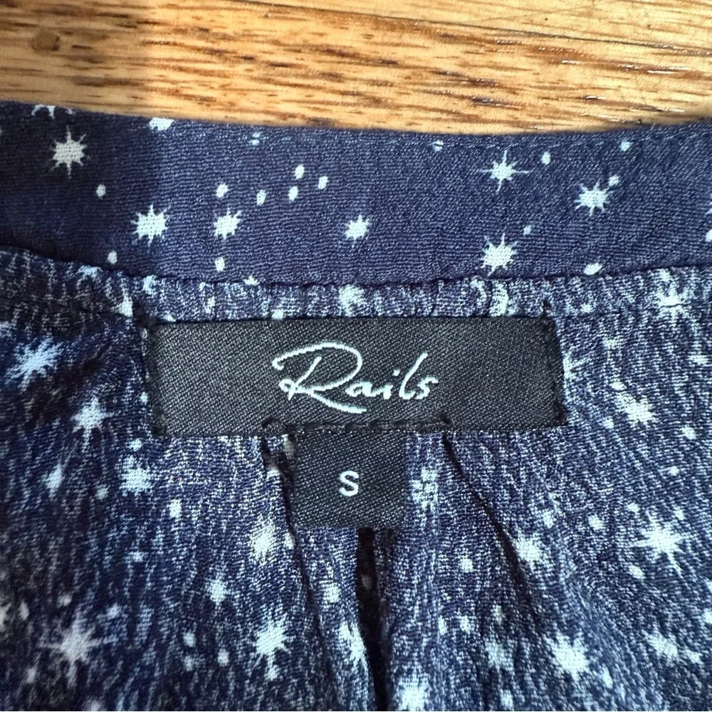 Rails Jasmine Star Mini Dress in Navy Nova – Size S - Picture 11 of 12